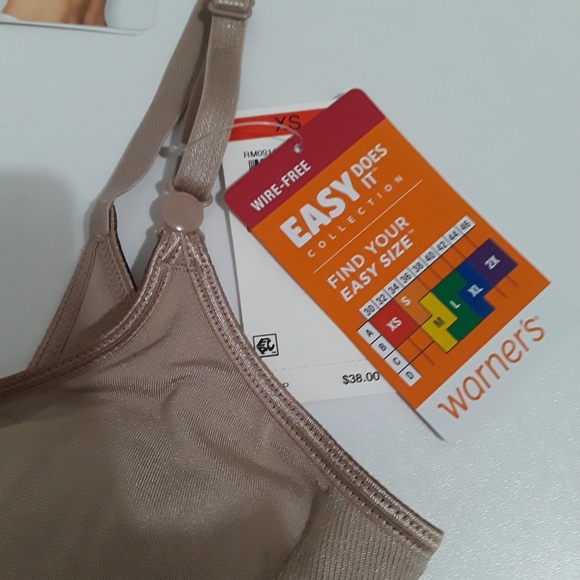 Warners Easy Does It No Dig Wire-Free Convertible Bra - Picture 9 of 11